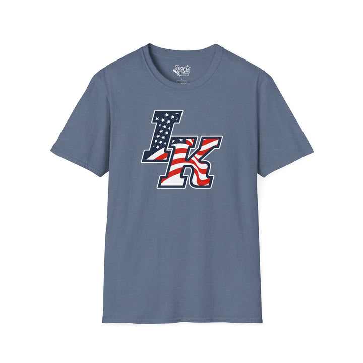Iron Knights Adult Unisex T-Shirt - Flag Design