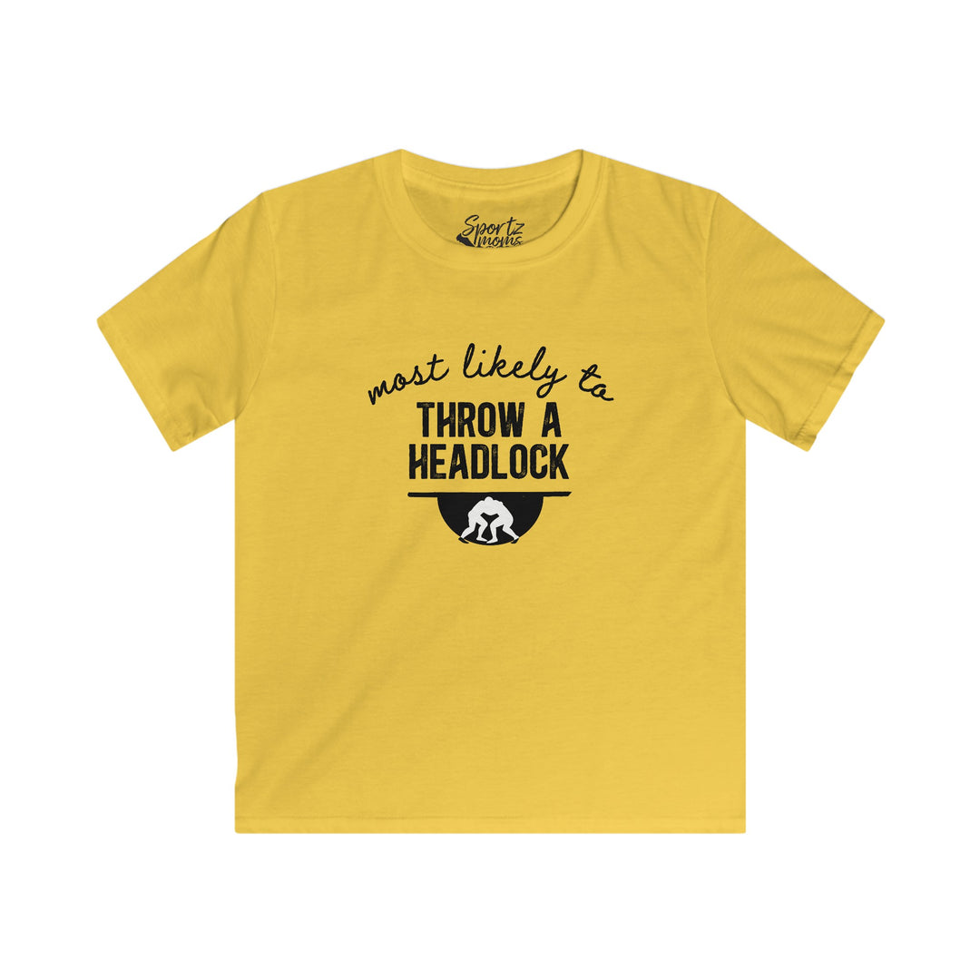 Most Likely To Wrestling Youth Unisex T-Shirt