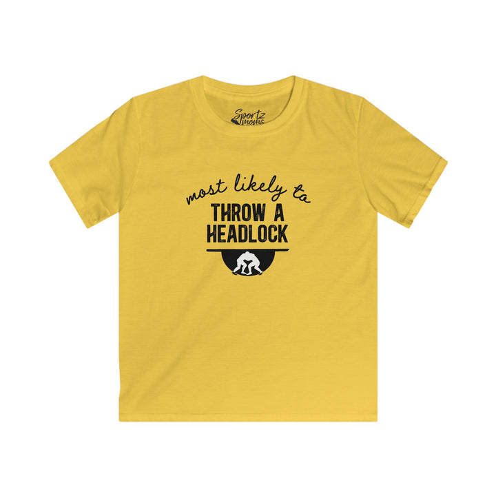 Most Likely To Wrestling Youth Unisex T-Shirt