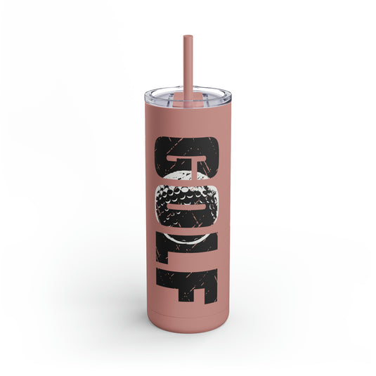 Golf 20oz Skinny Matte Tumbler