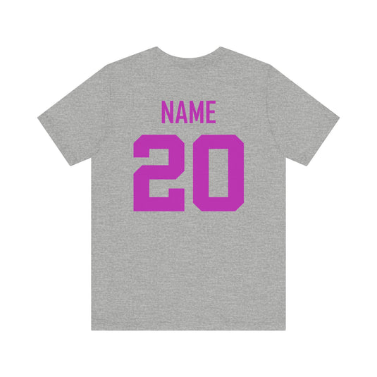Latrobe Boys Soccer Unisex Adult Basic T-Shirt - Breast Cancer Design