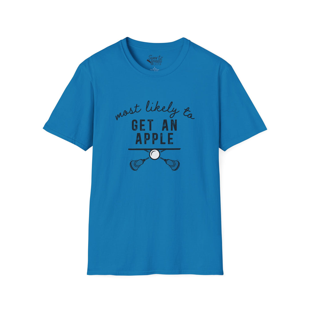 Most Likely To Lacrosse Adult Unisex T-Shirt
