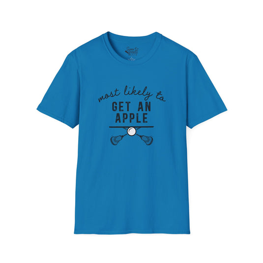 Most Likely To Lacrosse Adult Unisex Basic T-Shirt