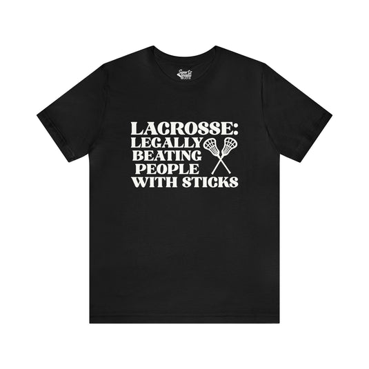 Lacrosse Legally Adult Unisex Mid-Level T-Shirt