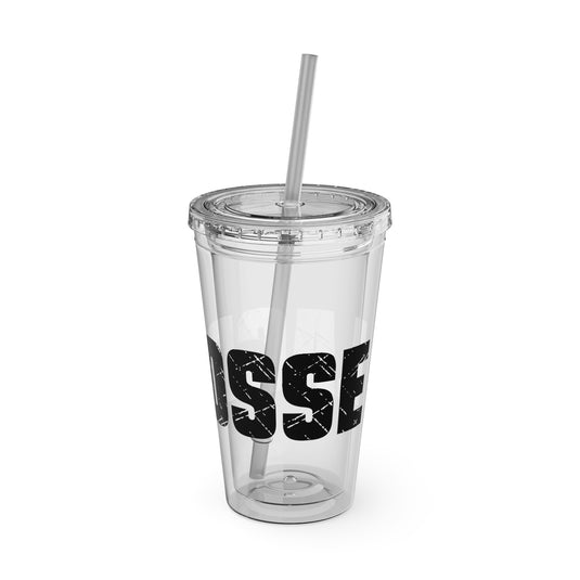 Lacrosse 16 oz Sunsplash Tumbler with Straw