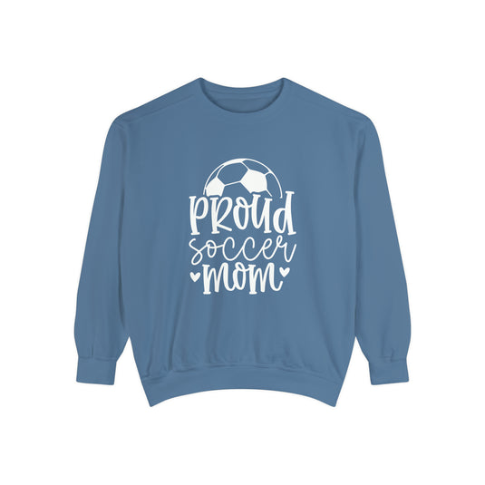 Proud Soccer Mom Adult Unisex Premium Crewneck Sweatshirt