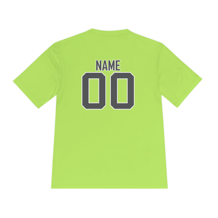 Trenton Soccer Association Unisex Adult Moisture Wicking T-Shirt - Neon Colors