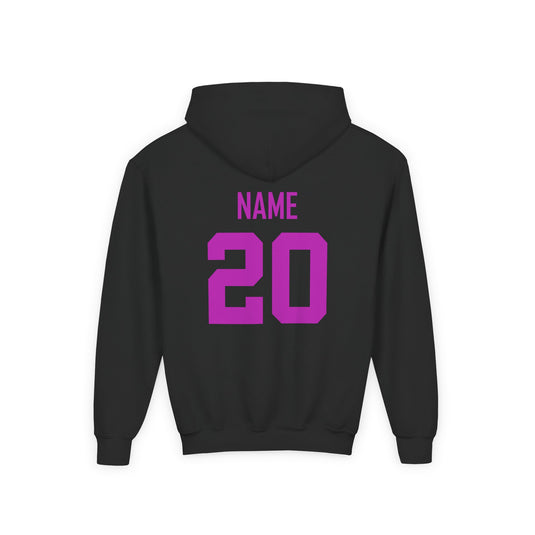 Latrobe Boys Soccer Unisex Youth Basic Hooded Sweatshirt - Cancer Design