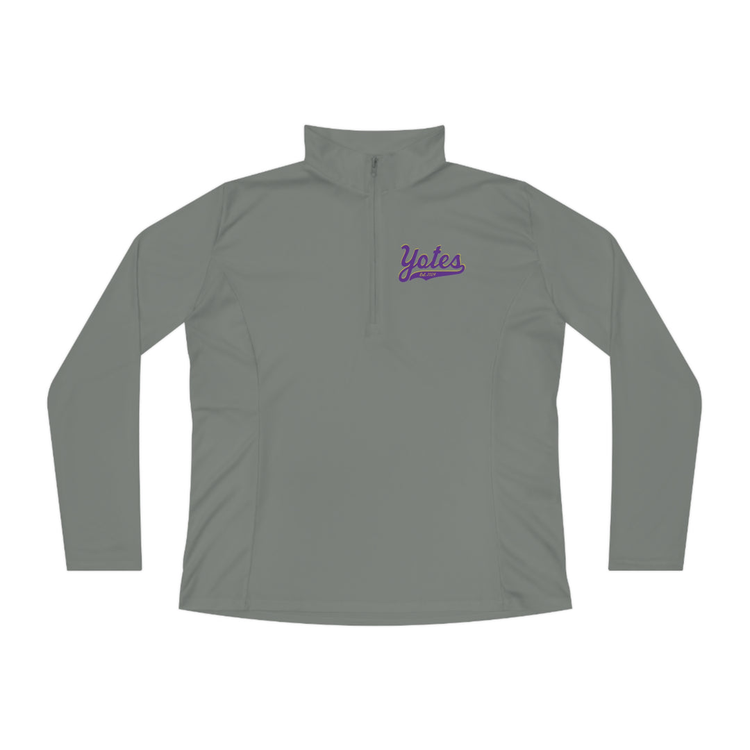 Chewsville Coyotes Women's Long Sleeve Quarter-Zip Pullover
