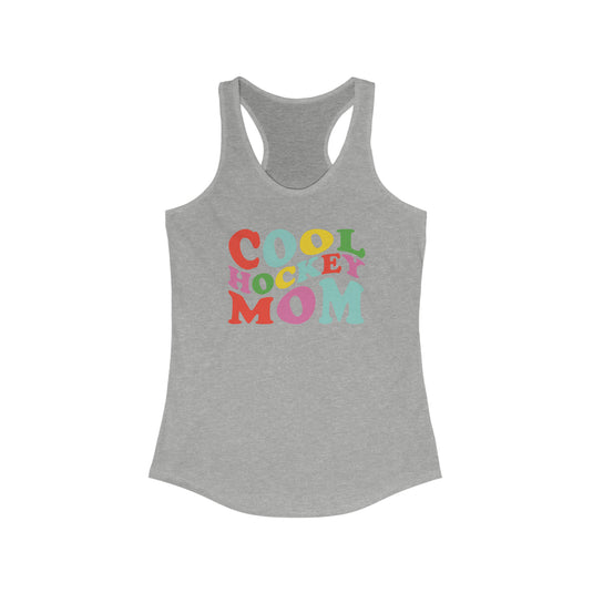 Cool Hockey Mom Women's Racerback Tank