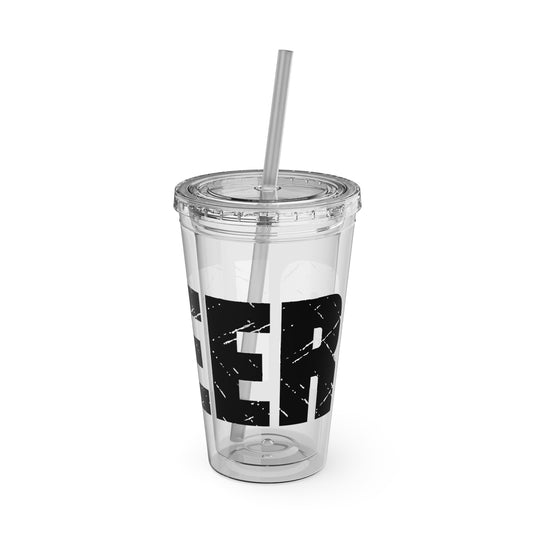 Cheer 16 oz Sunsplash Tumbler with Straw