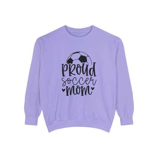 Proud Soccer Mom Adult Unisex Premium Crewneck Sweatshirt