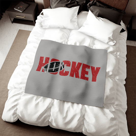 Hockey Sweatshirt Blanket