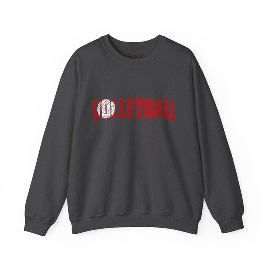 Volleyball Adult Unisex Basic Crewneck Sweatshirt