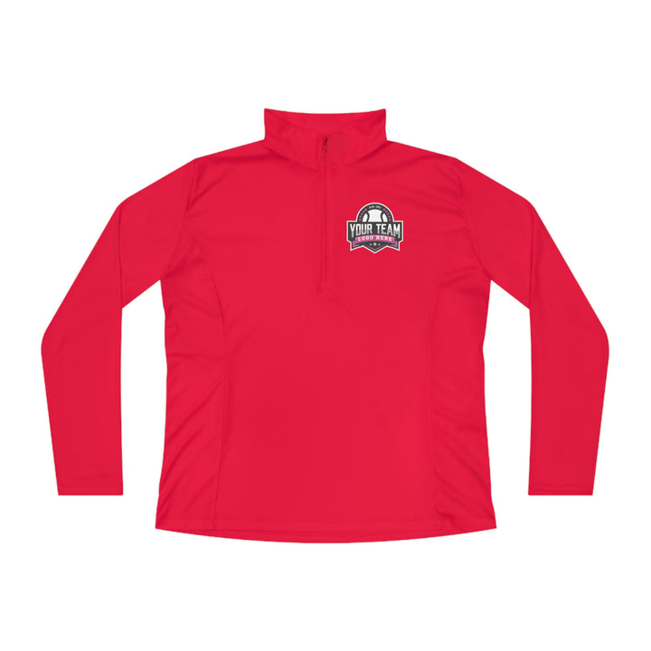 Women's Long Sleeve Quarter-Zip Pullover