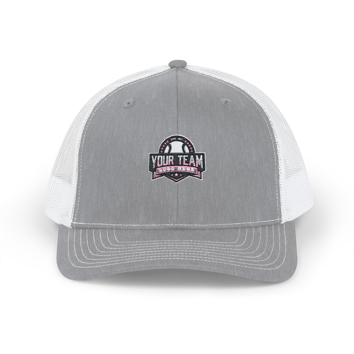 Snapback Embroidered Trucker Cap