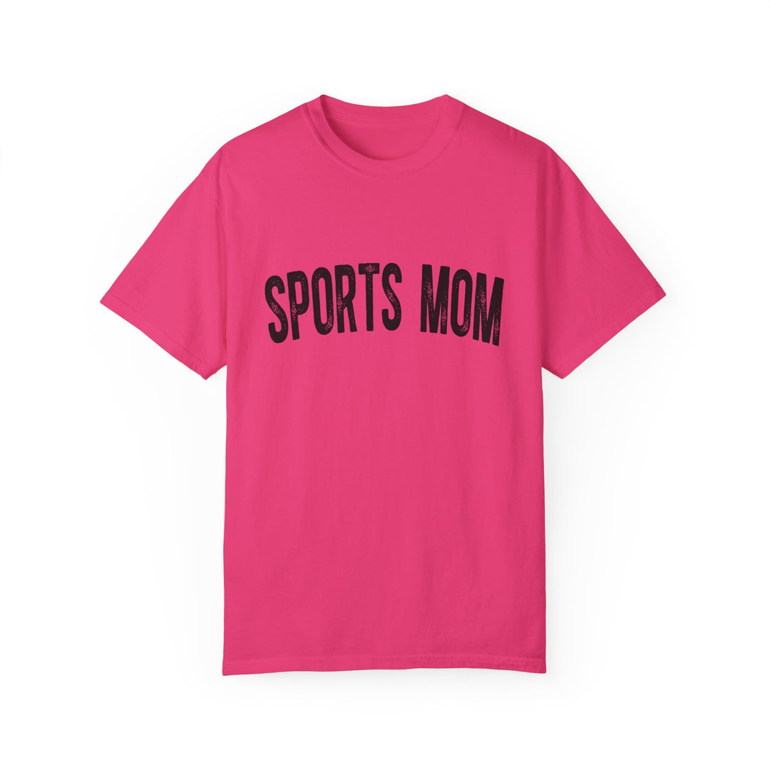 Sports Mom Adult Unisex Premium T-Shirt - Rustic Design