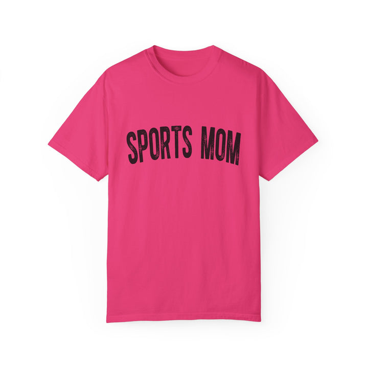 Sports Mom Adult Unisex Premium T-Shirt - Rustic Design