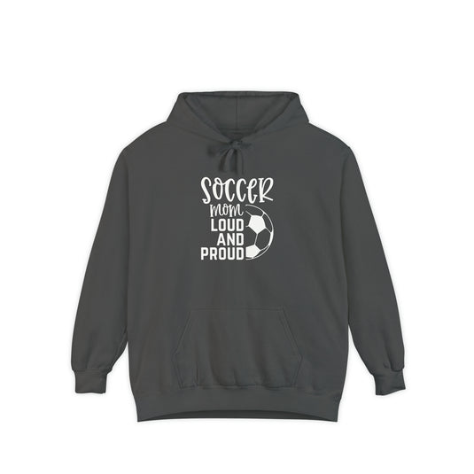 Soccer Mom Loud and Proud Adult Unisex Premium Hooded Sweatshirt