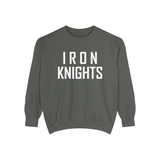 Iron Knights Premium Adult Unisex Crewneck Sweatshirt W/Text Only