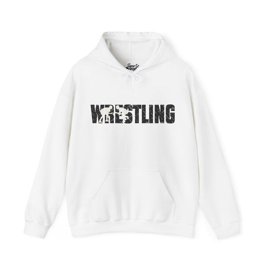 Wrestling Adult Unisex Basic Hooded Sweatshirt