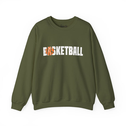 Basketball Adult Unisex Basic Crewneck Sweatshirt