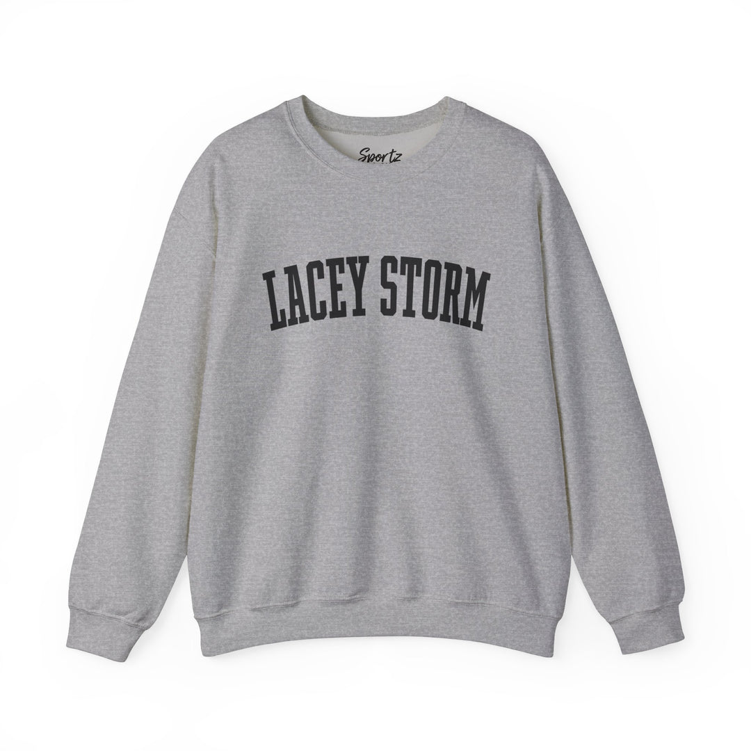Lacey Storm Unisex Adult Crewneck Sweatshirt - Plain Text Design