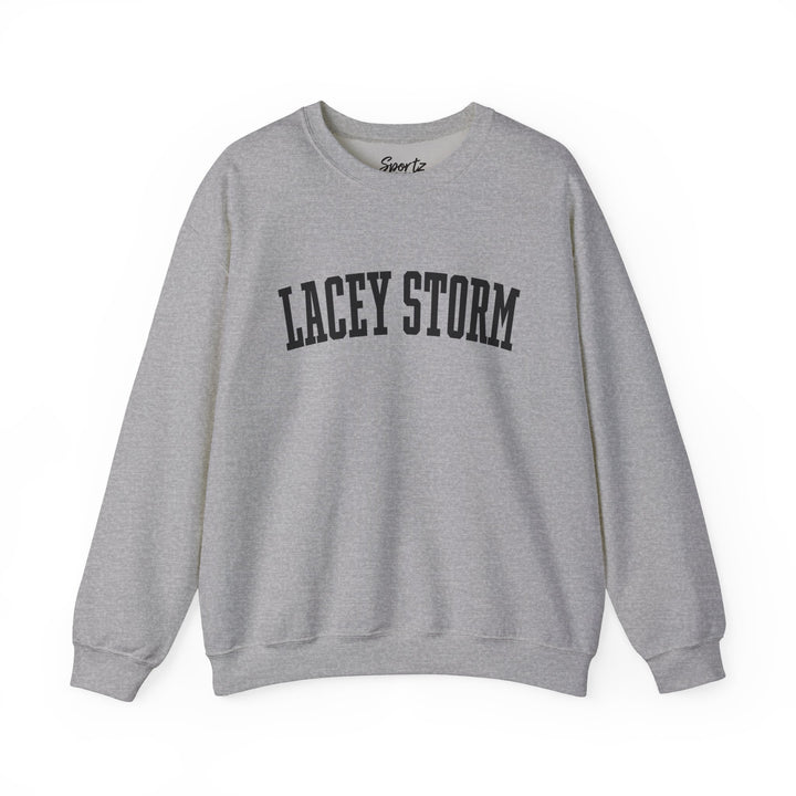 Lacey Storm Unisex Adult Crewneck Sweatshirt - Plain Text Design