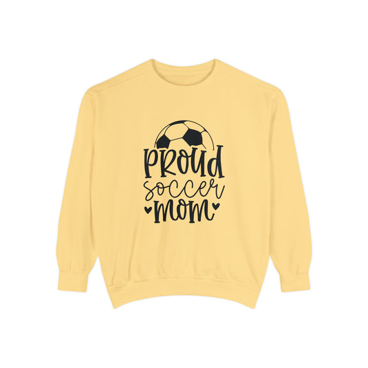 Proud Soccer Mom Adult Unisex Premium Crewneck Sweatshirt