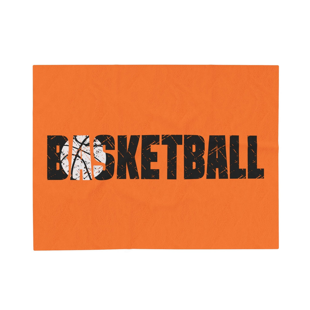 Basketball Plush Blanket