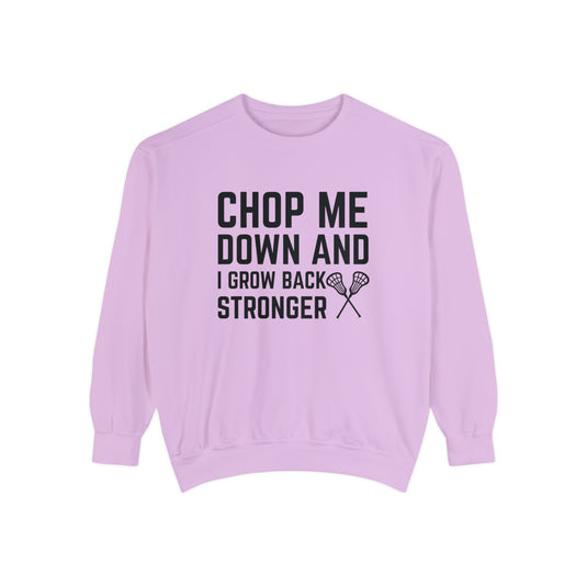 Chop Me Down Lacrosse Adult Unisex Premium Crewneck Sweatshirt