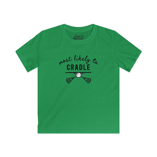 Most Likely To Lacrosse Youth Unisex Basic T-Shirt