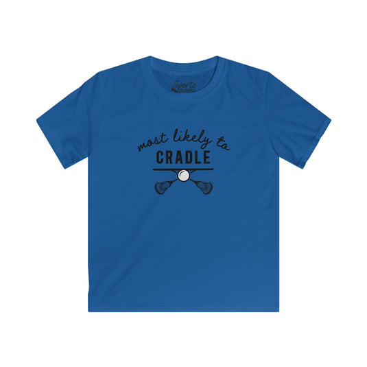 Most Likely To Lacrosse Youth Unisex Basic T-Shirt