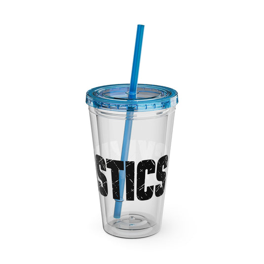 Gymnastics 16 oz Sunsplash Tumbler with Straw