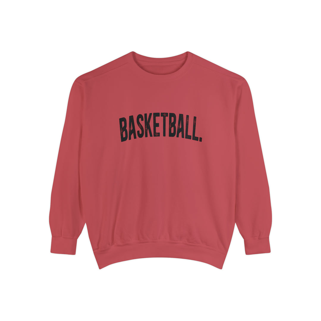 Rustic Design Basketball Adult Unisex Premium Crewneck Sweatshirt