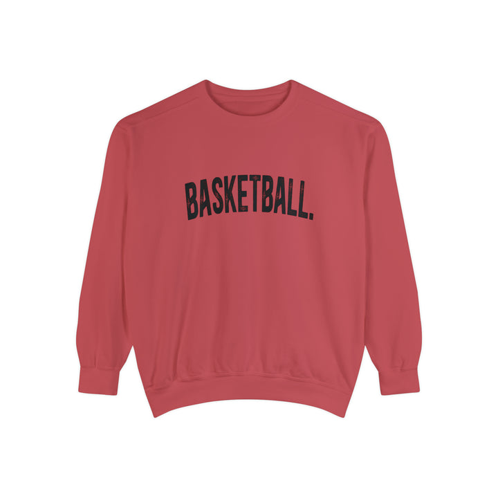 Rustic Design Basketball Adult Unisex Premium Crewneck Sweatshirt