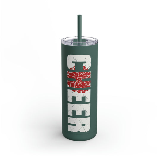 Cheer 20oz Skinny Matte Tumbler