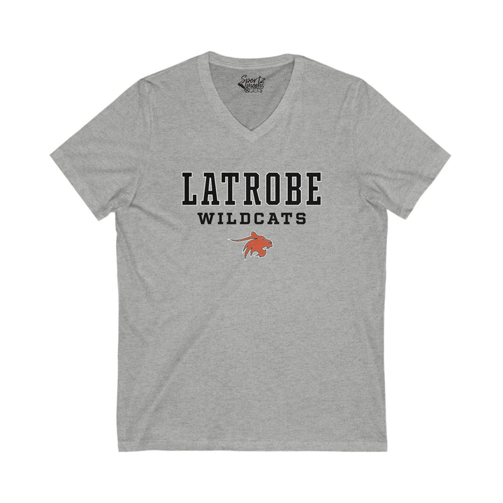 Greater Latrobe Girls Soccer Adult Women's V-Neck T-Shirt