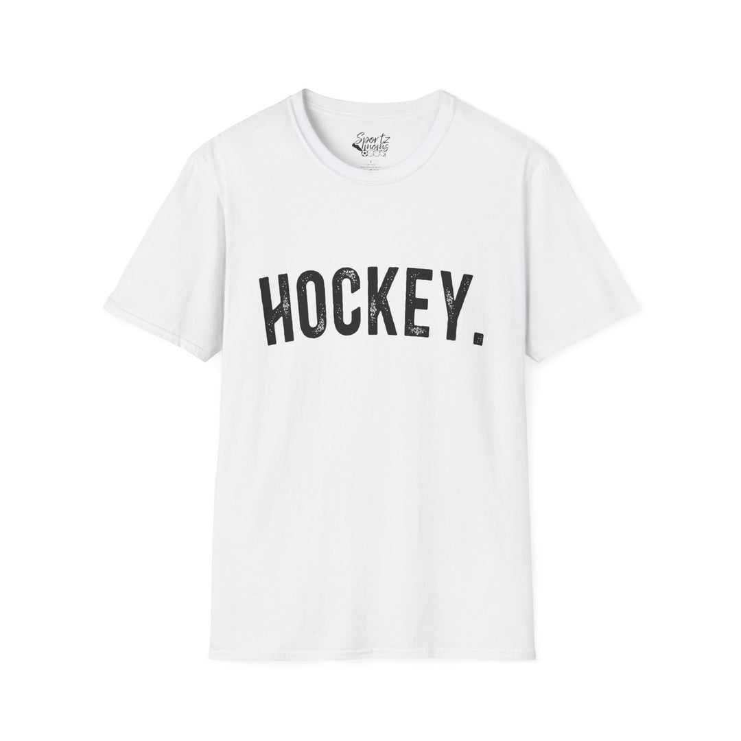 Rustic Design Hockey Adult Unisex T-Shirt