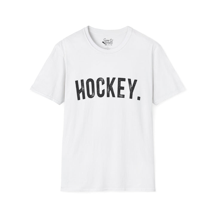 Rustic Design Hockey Adult Unisex T-Shirt