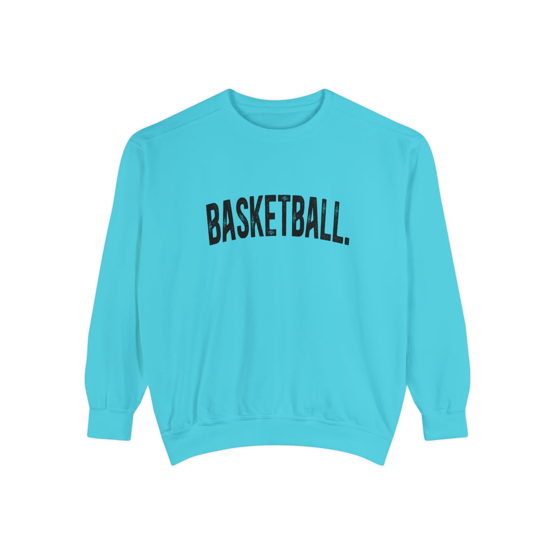 Rustic Design Basketball Adult Unisex Premium Crewneck Sweatshirt