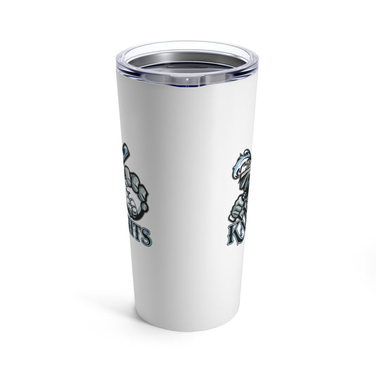 Knights White Tumbler 20oz