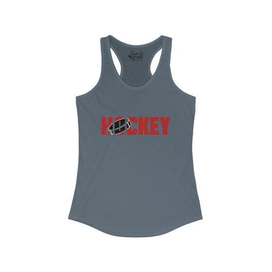 Hockey Adult Women's Racerback Tank