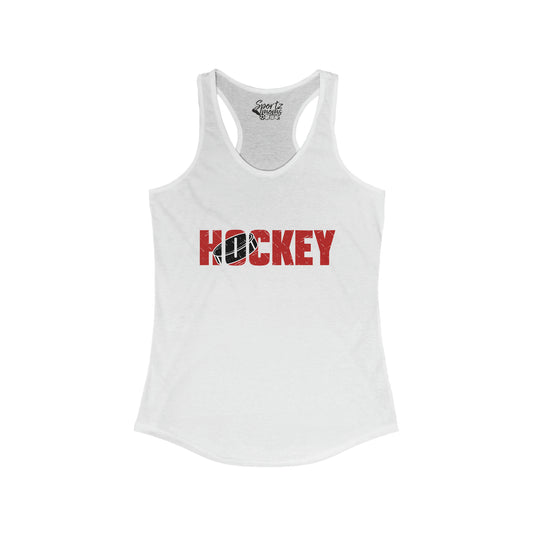 Hockey Adult Women's Racerback Tank