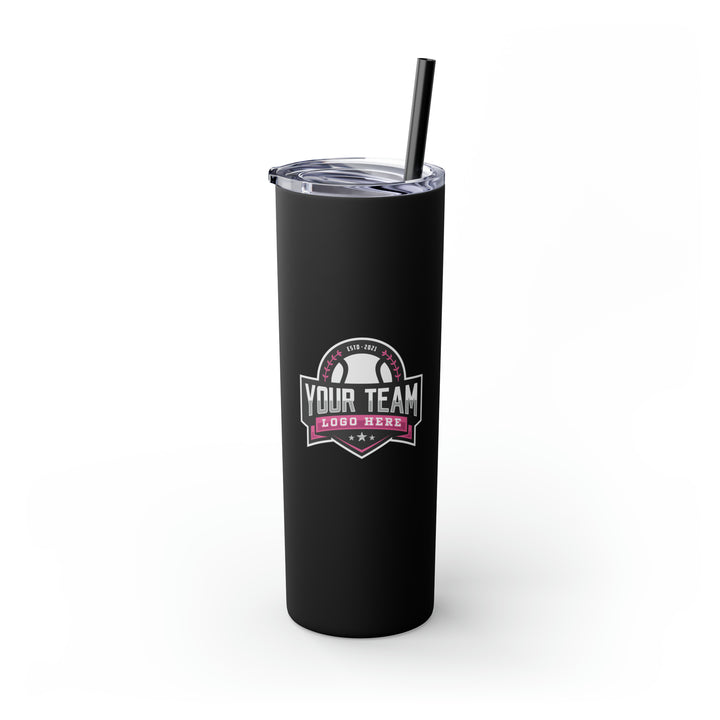 Skinny Tumbler with Straw 20oz