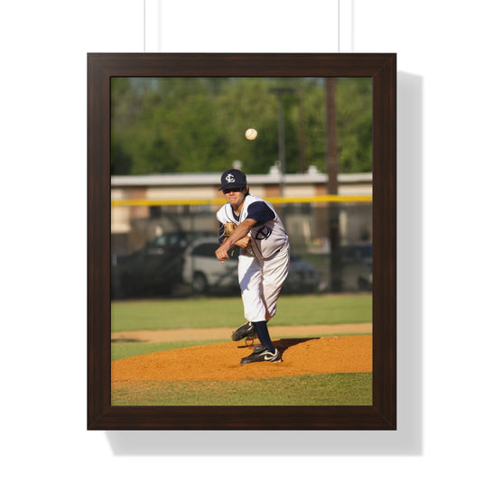 Quick Slants Photography Framed Vertical Poster