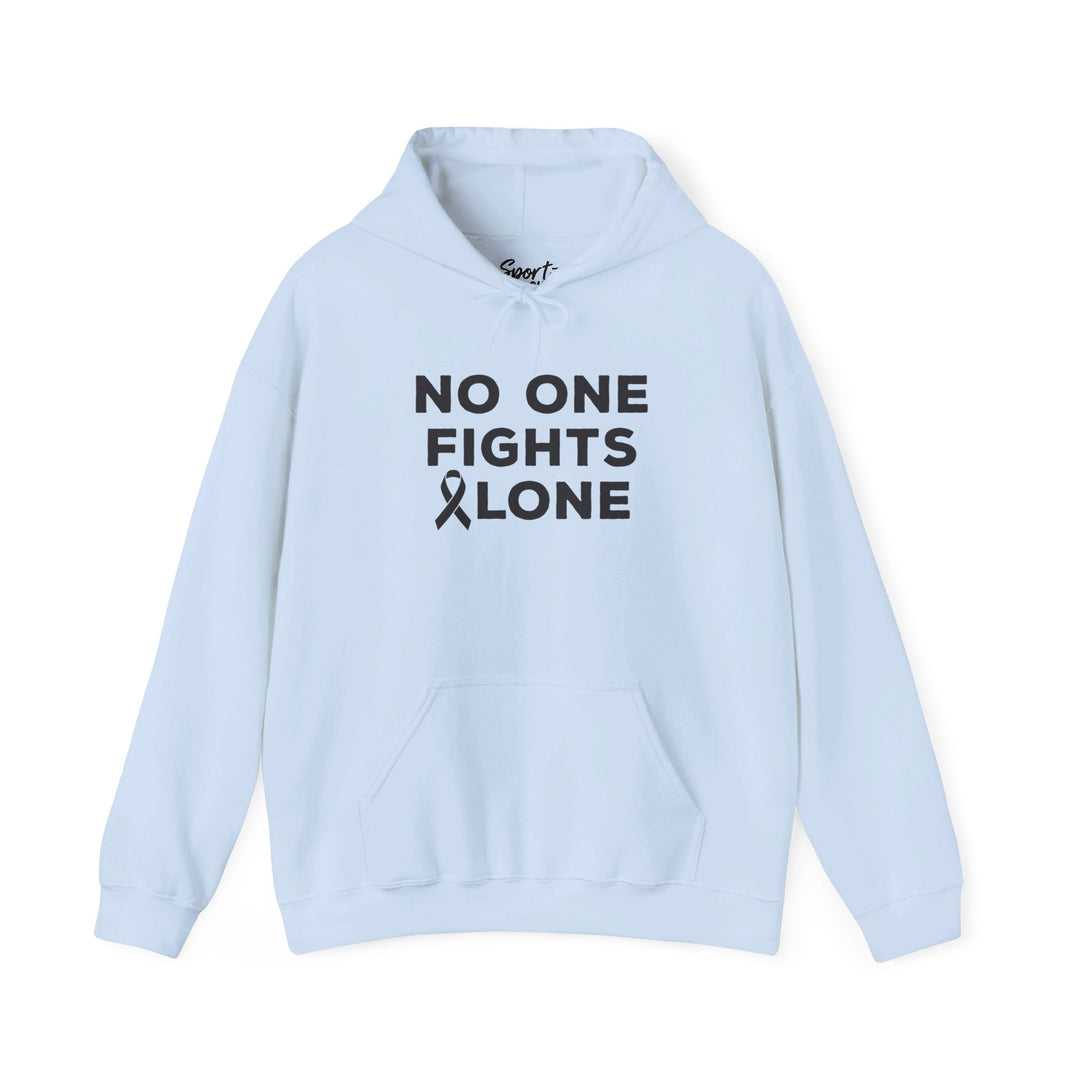 No One Fights Alone Adult Unisex Hooded Sweatshirt