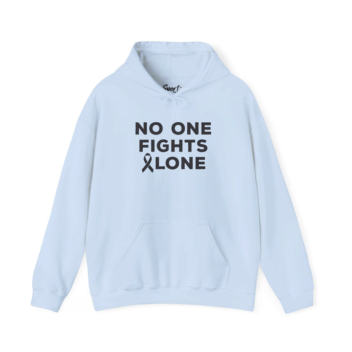 No One Fights Alone Adult Unisex Hooded Sweatshirt
