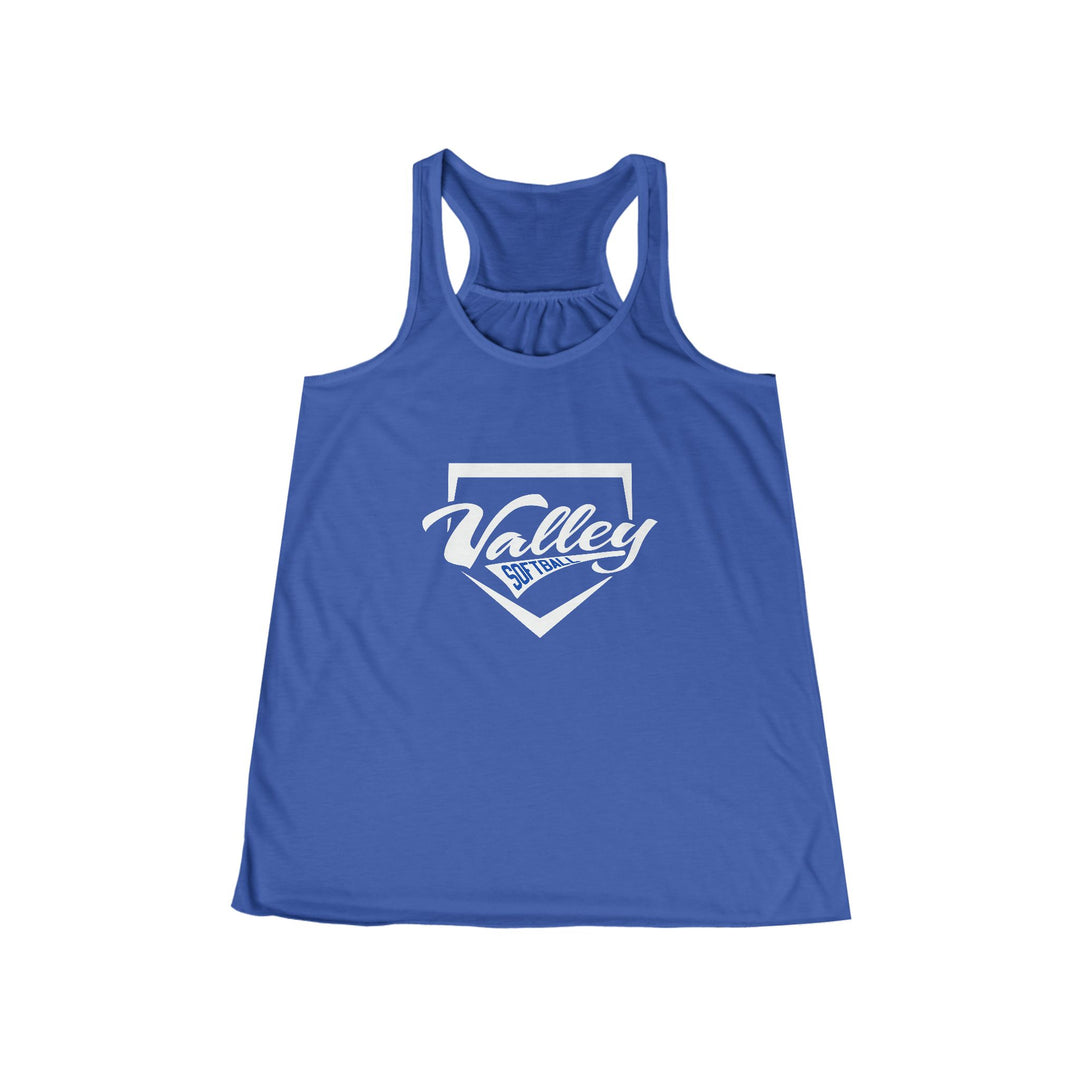 Valley Little League Softball Women's Flowy Racerback Tank