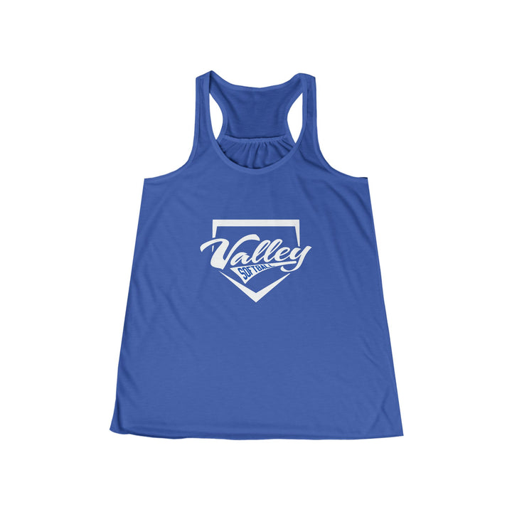Valley Little League Softball Women's Flowy Racerback Tank